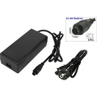 PowerSmart CAA081020E.502 Batterie-Ladegerät (2A Netzteil 42V für 36V Li-ion Akkus von Phylion/Joycube E-Bike Elektrofahrrad Fischer, Lifebike, Crescent, Devron, Batavus)