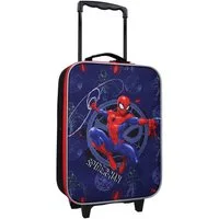 Spiderman Koffer Kinder Trolley Reisekoffer mit Rollen für Urlaub Reise Handgepäck