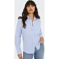 ONLY Hemdbluse ONLALINA LIFE L/S STRIPE SHIRT WVN