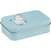 Muurla Aufbewahrungsbox Dose Klein Moomintroll (10x6,5x3cm)
