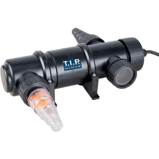 T.I.P. UV-C Strahler - Für Teiche bis 10.000 l, UV-C 11 W reduziert Bakterien und Algen, Kontrollleuchte, UV-C-SU 11 W 30432