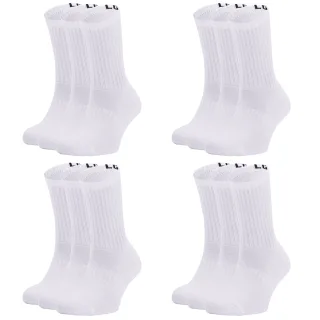 12 Paar Under Armour Core Crew Socken Unisex Sportsocken 1358345