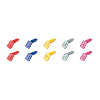 KNIPEX ColorCode Clips Farbmischung 1 (10 Stück) - 006110CV01