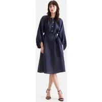 seidensticker Sommerkleid 1/1 Rundhals Uni