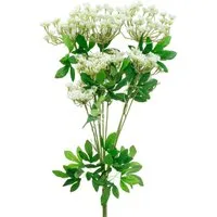 Künstliche Zimmerpflanze Künstliche Wilde Möhre Wiesenblume Deko 3er Set, Täuschend, 3 Stück, Florists Products, Höhe 76 cm