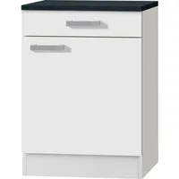 OPTIFIT Unterschrank Odense 60 cm breit, 50 cm tief, mit 1 Tür und 1 Schubkasten