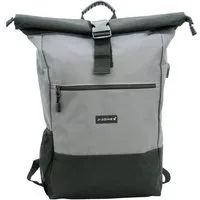 J JONES JENNIFER JONES Cityrucksack Großer Kurier-Rucksack mit Roll-Top, Laptopfach 16", 18 bis 22 Liter