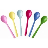 rice Teelöffel Rice Melamin Teelöffel 6er Pack in Classic Farben (2 Stück)