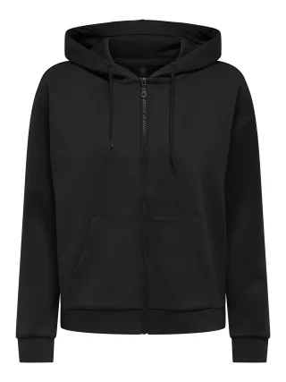 ONLY PLAY - ONPLOUNGE HOOD FZ LS SWT NOOS Black - Gr. - XS