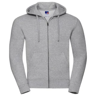 Russell - "Authentic" Hoodie mit durchgehendem Reißverschluss für Herren (Helle Oxfordfarbe)