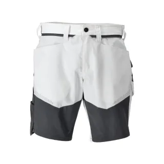 MASCOT Herren Shorts CUSTOMIZED Weiß / Anthrazitgrau 60 - 25149-230-0689-C60