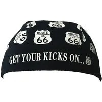 Westernlifestyle Bandana Route 66 Bandana Cap Get Your Kicks On Head Bandana Kopftuch Headwrap