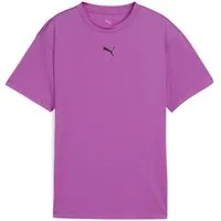 PUMA T-Shirt TAD ESS TEE G Trainings-T-Shirt, mit Rundhalsausschnitt, mit reflektierendem Logo