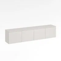 KOMTO Wandregaltisch KOMTO TV Lowboard Hängend – TV Unterschrank, Sideboard für Wohnzimmer