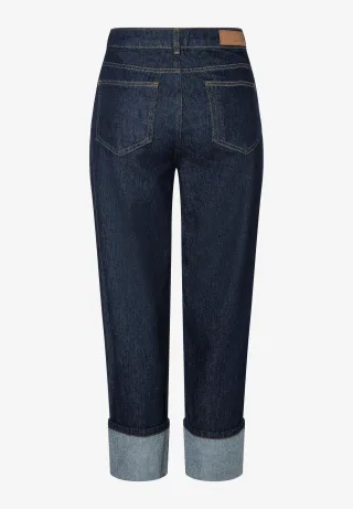 MORE & MORE - Jeans mit Aufschlag - Gr. - 36