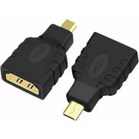 Bolwins B88 Micro HDMI Adapter Micro HDMI auf HDMI Buchse Kabel Audio Video TV HDMI-Adapter Micro HDMI zu HDMI, 0 cm, Verbindung von Micro-HDMI-Geräten mit HDMI-TV oder Monitor