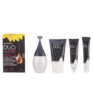 Olia Coloración Permanente #5,0 Castaño Claro Set 4 pz