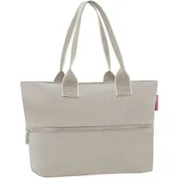 REISENTHEL® Tragetasche SHOPPER E1, 18 Liter, Sandfarben, Polyester, Wasserabweisend, Erweiterbar