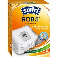 Swirl Staubsaugerbeutel EcoPor, Kompatibel mit L10/L10s/L40/X30 Ultra, L10s Pro Ultra, X40/X50