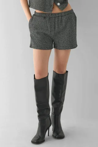Tweed-Shorts