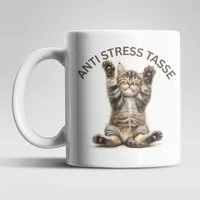 WS-Trend Tasse Anti Stress Baby Katze Kaffeetasse Teetasse Tasse Geschenkidee 325 ml, Keramik