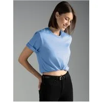 Trigema T-Shirt TRIGEMA T-Shirt DELUXE Baumwolle (1-tlg)