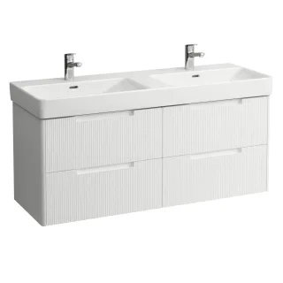 LAUFEN Waschtischunterschrank JUNA 446x1269x515 4 Schubl m. Griffmulde f.WT H814968 spezialcolor, H4 H4115541099901