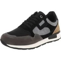 Coolwalk Herrensneaker mit Profilsohle und Schnürung Sneaker (91563878) Flach Sneakers in Schwarz