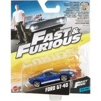 Mattel® Modellauto Fast & Furious - Ford GT-40 - Modellauto 1:64