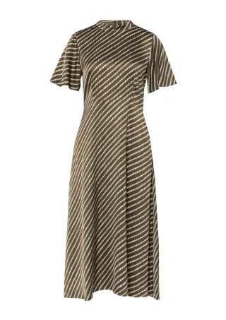 comma - Kleid olive - Gr. - 42