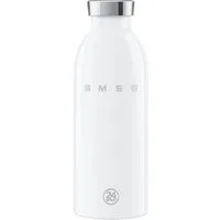 Smeg Trinkflasche WBF01WH CLIMA BOTTLE Edelstahlflasche 0,5 L weiß