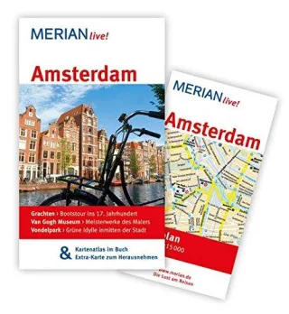 Amsterdam: Mit Kartenatlas im Buch und Extra-Karte zum Herausnehmen (MERIAN live)