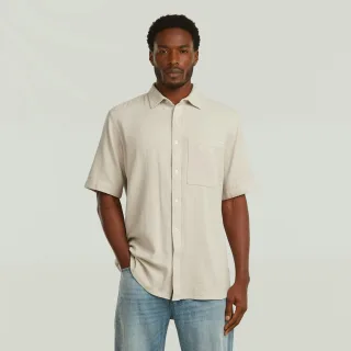 G-Star - One Pkt Regular Shirt ss whitebait - Gr. - L