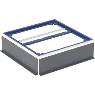 Geberit Duofix Installationsrahmen für Duschfläche bis 100 cm, für fünf Füße: 80x80cm,, 551502001 551502001