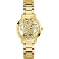 Guess Quarzuhr QUATTRO CLEAR GW0300L2, Armbanduhr, Damenuhr