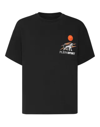 T-Shirt Rundhalsausschnitt Ss Tiger