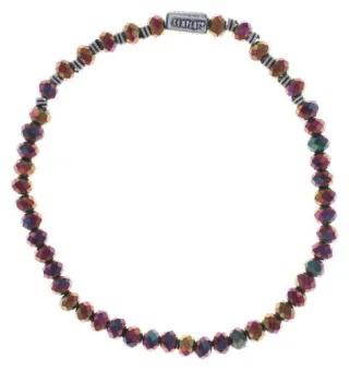 konplott - Armband - Petit Glamour D´Afrique grün/lila