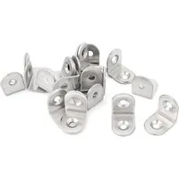 BAYLI Regal 30 Stück Winkelverbinder 20x20 mm, L-förmige Holzverbinder, 90 Grad
