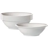 Ritzenhoff & Breker Schale Isabella Beilagenschalen ø 14 cm 6er Set, Porzellan, (6x Schale, 6-tlg)