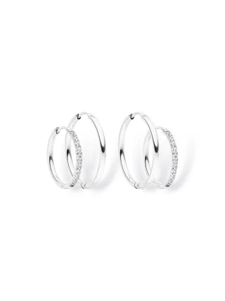 PURELEI Lovely Glitter Ohrring-Set mit Zirkonia Steinen