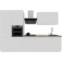 ROYAL24_MARKT Küchenzeile K57-G320 - Velmora - Design, das positive Energie verleiht, (Komplett Set), Edles Design - Top Material - Hochwertig.