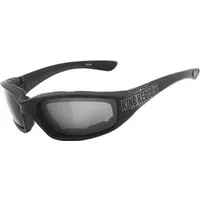 KingKerosin Motorradbrille KK140 gepolstert, Steinschlagbeständig durch Kunststoff-Sicherheitsglas