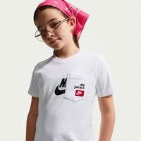 Nike Sportswear T-Shirt K NSW TEE PKT FUTURA mit Rundhalsausschnitt, aus Baumwolle, normale Länge