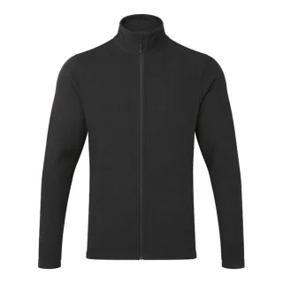 Premier Mens Recyclight Microfleece Full Zip Jacke (Schwarz)
