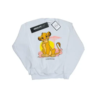 Disney Damen/Damen König der Löwen Simba Pastell Sweatshirt (Weiß)
