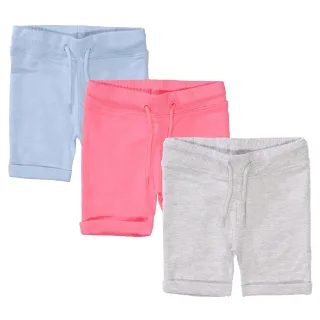STACCATO - ORGANIC COTTON Baby Sweatshorts 3er-Pack weiß - Gr. - 62/68