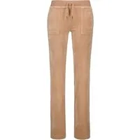 Juicy Couture Sweathose DEL RAY TRACKPANT GOLD HARDWARE Damen Trainingshose Damen, Sweathose, Velour, Jogginghose mit Glitzer, Sale