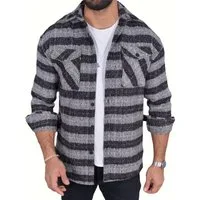 Megaman Jeans Flanellhemd Herren Holzfällerhemd Flanellhemd Kariert Freizeithemd Jacke Regular Langarm Kentkragen Holzfäller