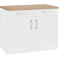 KOCHSTATION Unterschrank KS-Gera Breite 100 cm