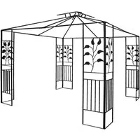 habeig Grillpavillon Pavillongestell Metall Pavillon 3x3m Ersatzgestänge Ersatzgestell, 300 cm breit